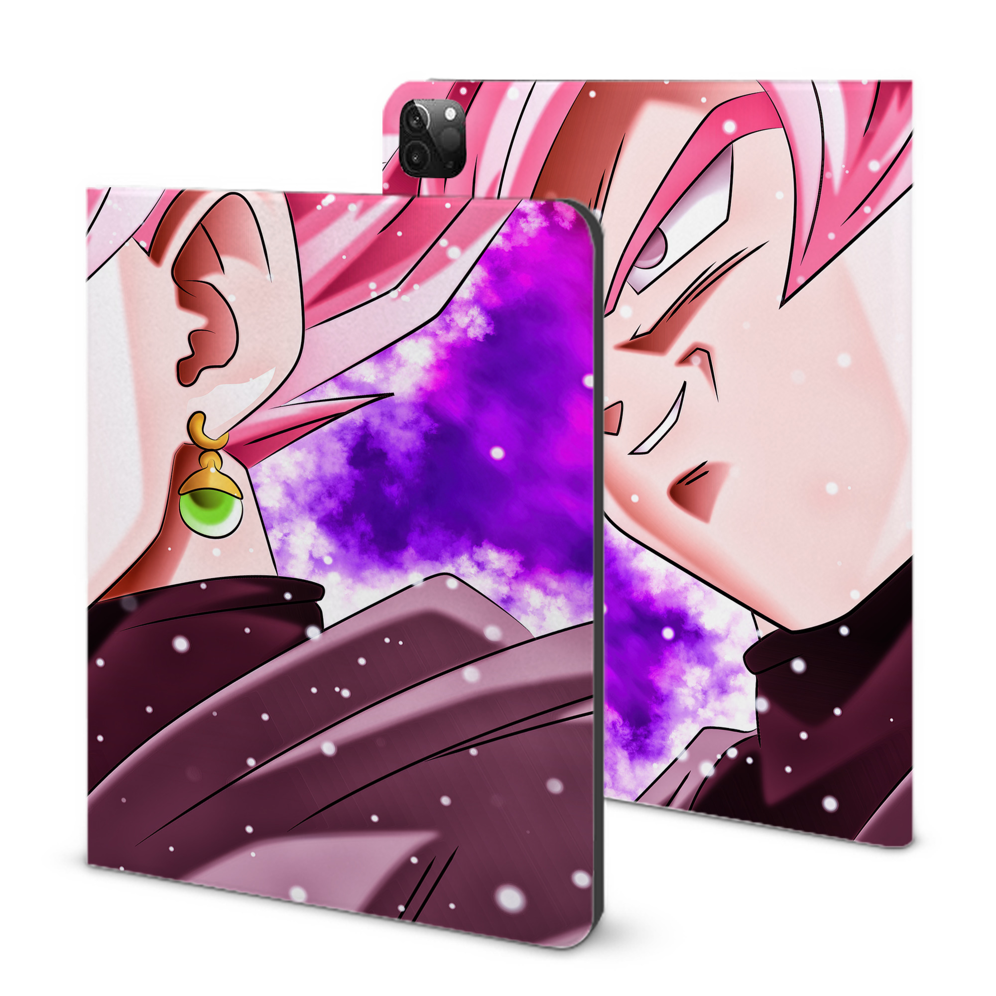 （画像用） ドラゴンボール DRAGON BALL IPadケース ペンホルダー付き ブックスタイルデザイン